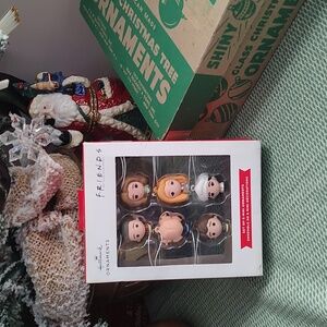 Friends Hallmark ornaments Christmas mini ornaments